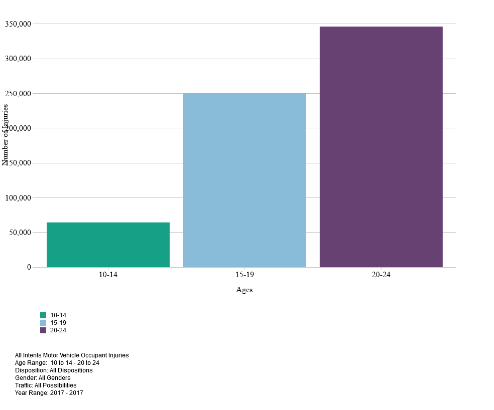2017 Car Crash Injuries