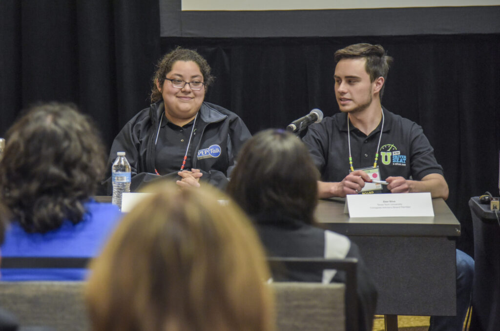CAB board members presenting on a panel at the 2024 YTS Summit